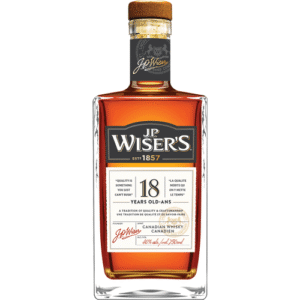 J.P. Wiser's 18 Year Old Canadian Whisky 750 mL