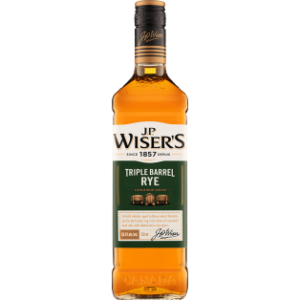 J.P. Wiser's Triple Barrel Rye Whisky 750 mL