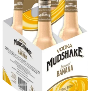 Mudshake Banana 4 Pack Bottles
