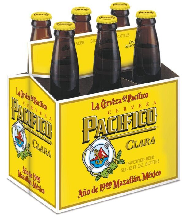 Pacifico Clara 6 Pack Bottles