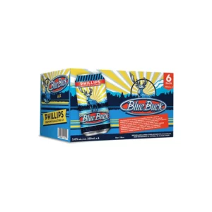 Phillips Brewing Blue Buck Ale 6 Pack Cans