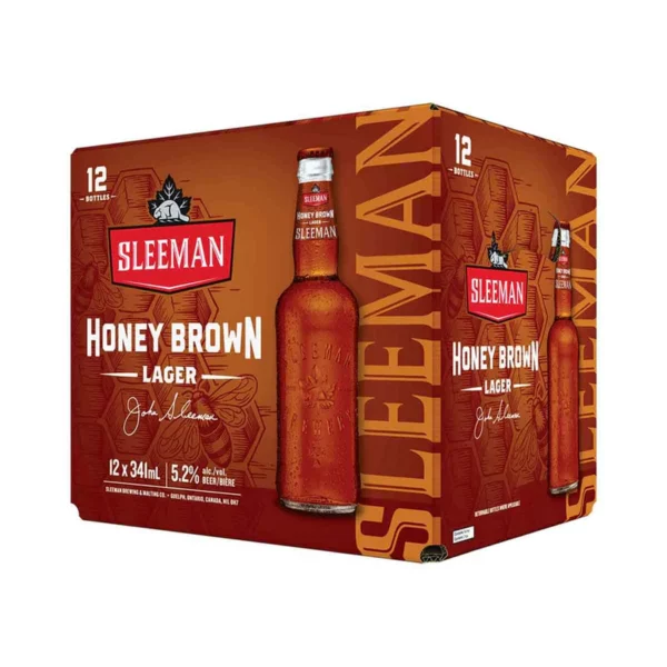 Sleeman Honey Brown 12 Pack Bottles