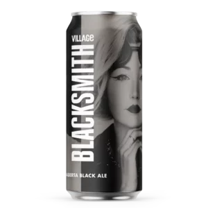 Village Brewing Blacksmith Alberta Black Ale 4 Pack Cans
