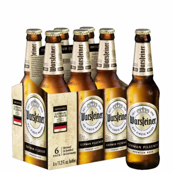Warsteiner Pilsner 6 Pack Bottles