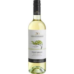Zonin 20 Ventiterre Pinot Grigio 2020 750 mL