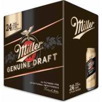 Miller Genuine Draft 24 Pack Cans