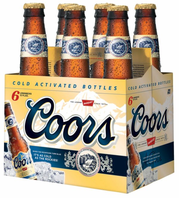 Coors Original 6 Pack Bottles