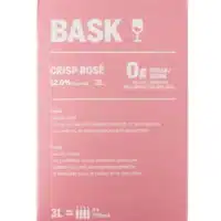 Bask Crisp Rosé 3 L