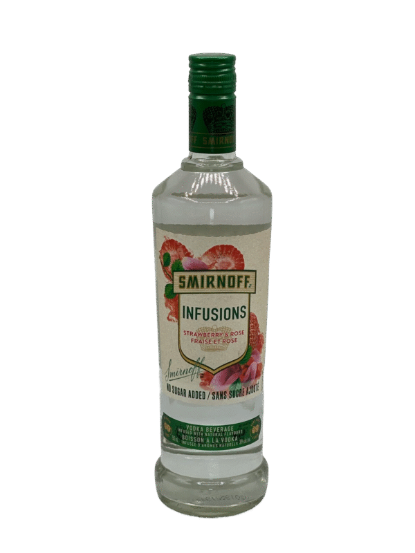 Smirnoff Vodka Infusions Strawberry Rose 750 Ml