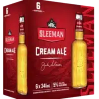 Sleeman Cream Ale 6 Pack Bottles