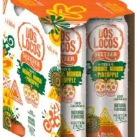 Dos Locos Orange Mango Pineapple Tequila Seltzer