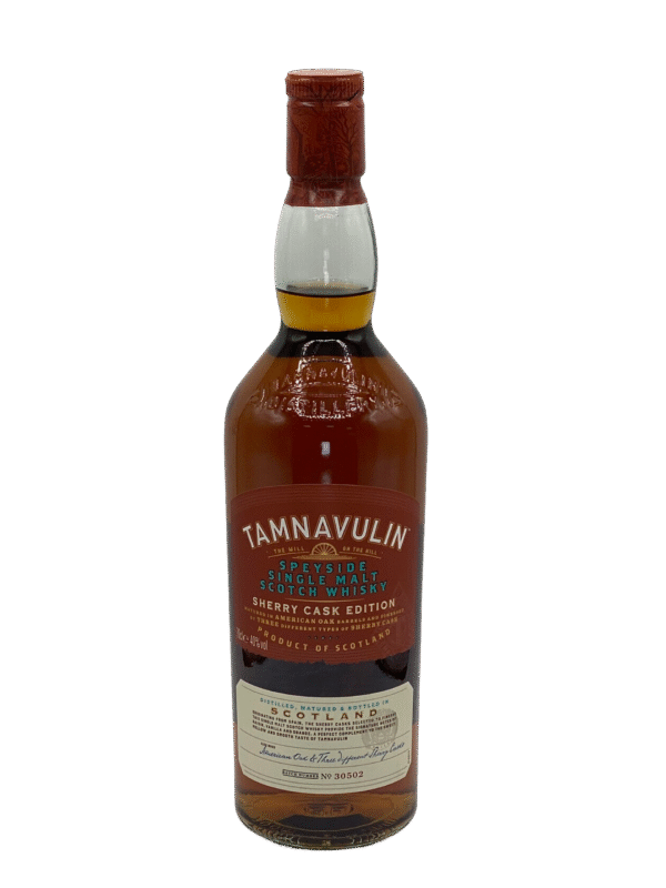 Tamnavulin Sherry Cask Speyside Single Malt Scotch Whisky 750 Ml