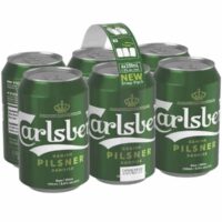 Carlsberg Danish Pils 6 Pack Cans