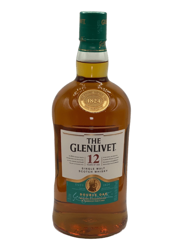 The Glenlivet 12 Year Old Single Malt Scotch Whisky 1750 Ml