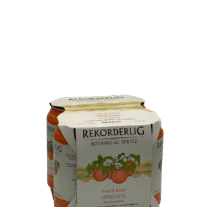 Rekorderlig Botanical Peach Basil Cider 4 Pack Cans