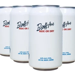 Banff Ave Brewing Ride Or Dry 6 Pack Cans