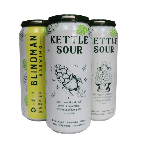 Blindman Brewing Kettle Sour 4 Pack Cans