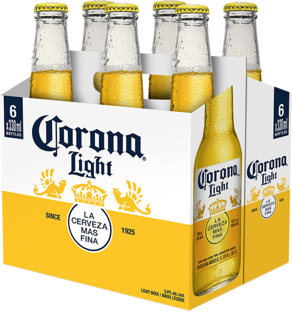 Corona Light 6 Pack Bottles