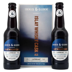 Innis & Gunn Islay Laphroaig Whisky Cask Scottish Red Beer 2 Pack Bottles