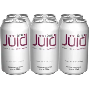 Nutrl Juic'd Fruit Punch 6 Pack Cans