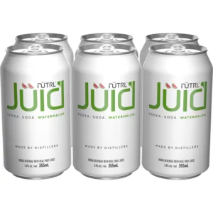 Nutrl Vodka Soda Juic'd Watermelon 6 Pack Cans