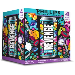 Phillips Revenge Cold IPA 4 Pack Cans