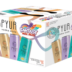 Pyur Vodka Soda Fantasy Mixer 12 Pack Cans