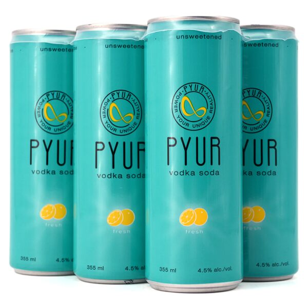 Pyur Vodka Soda Fresh 6 Pack Cans