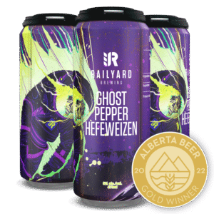 Railyard Ghost Pepper Hefeweizen 4 Pack Cans