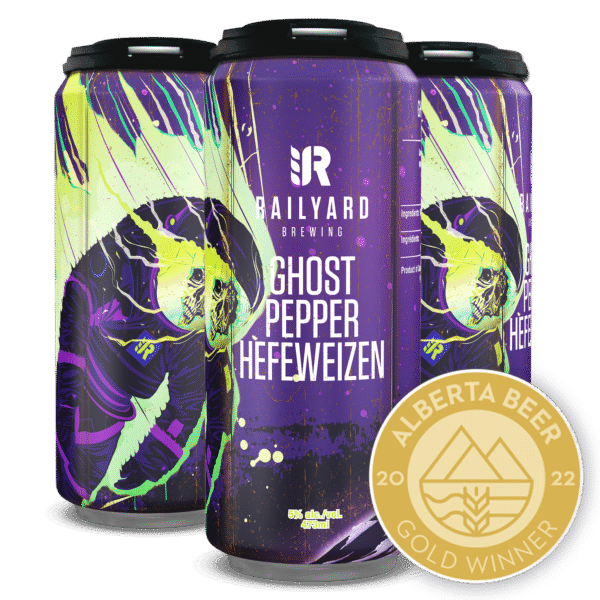 Railyard Ghost Pepper Hefeweizen 4 Pack Cans