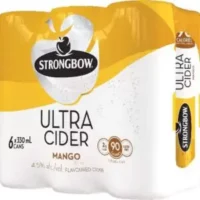 Strongbow Ultra Mango Cider 6 Pack Cans