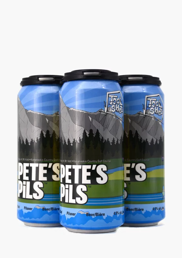 Tool Shed Brewing Pete's Pils 4 Pack Cans