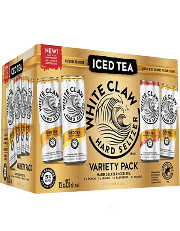 White Claw Iced Tea Variety 12 Pack Cans