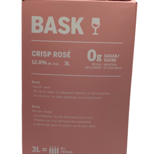 Bask Crisp Rosé 3 L Bag in Box