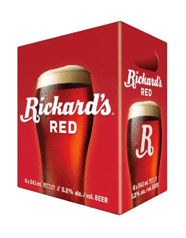 Rickards Red 6 Pack Bottles