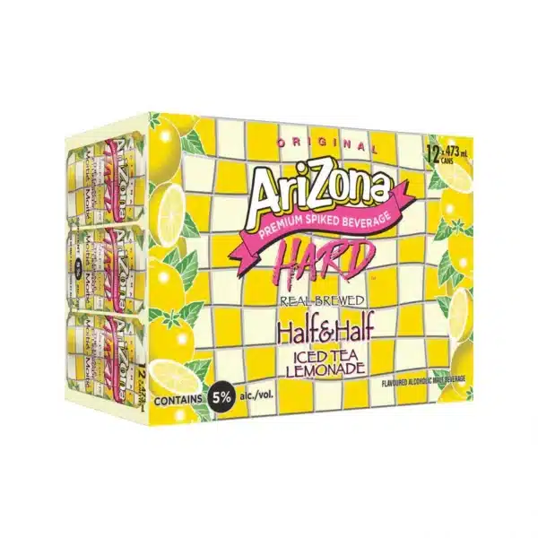 Arizona Hard Half And Half Iced Tea Lemonade 12 Pack Cans