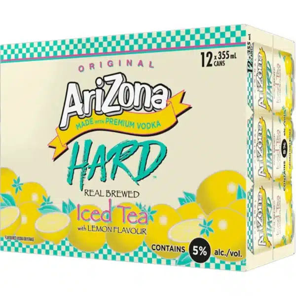 Arizona Hard Lemon Iced Tea 12 Pack Cans