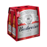 Budweiser 6 Pack Bottles
