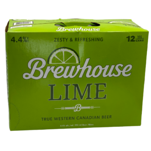 Brewhouse Lime 12 Pack Cans