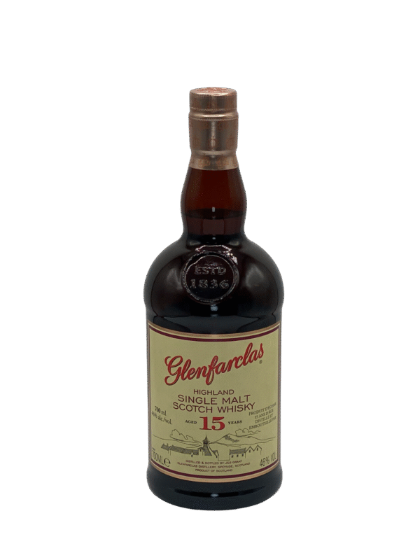 Glenfarclas 15-Year-Old Highland Single Malt Scotch Whisky 700 Ml