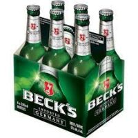 Beck's Lager 6 Pack Bottles