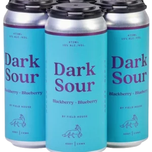 Field House Brewing Dark Sour Blackberry & Blueberry 4 Pack Cans