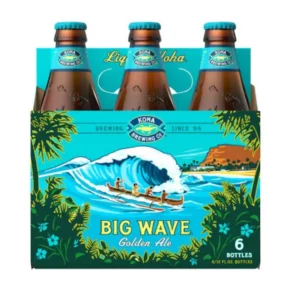 Kona Brewing Big Wave Golden Ale 6 Pack Bottles
