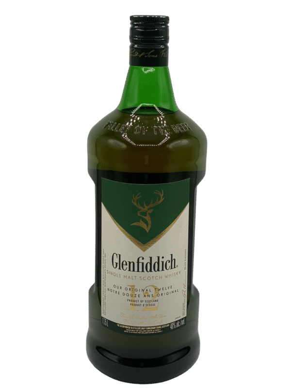 Glenfiddich 12 Year Old Single Malt Scotch Whisky 1750 Ml
