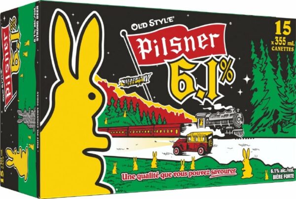 Old Style Pilsner 6.1 15 Pack Cans