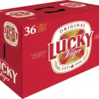 Lucky Lager 36 Pack Cans