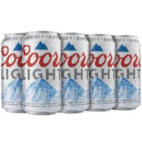 Coors Light 8 Pack Cans