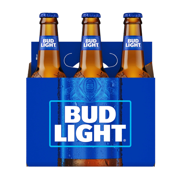 Bud Light 6 Pack Bottles