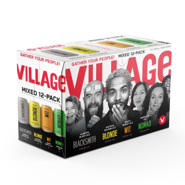 Village Brewing Mixed 12 Pack Cans