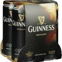 Guinness Draught 4 Pack Cans
